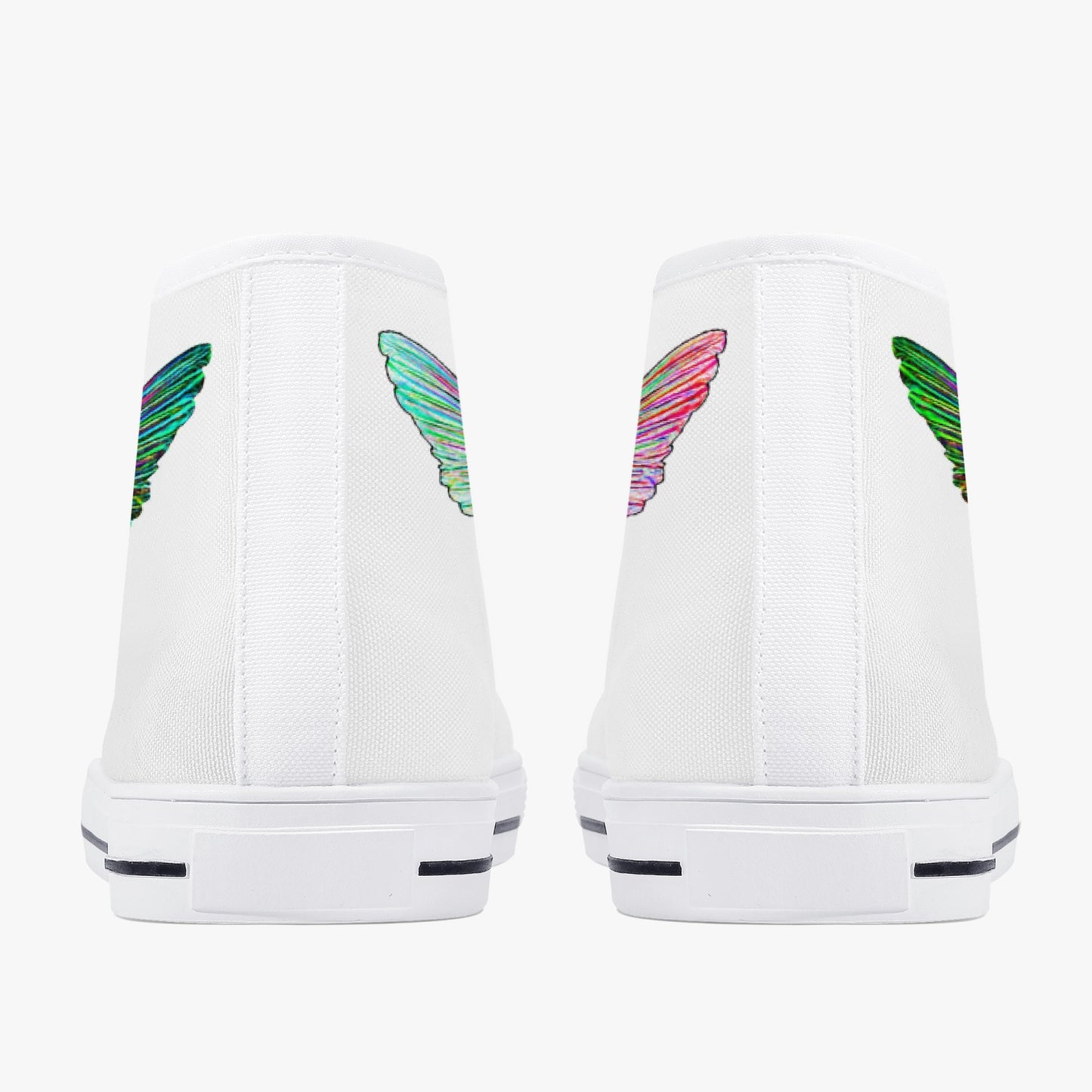 Hummingbird High-Top Canvas Shoes