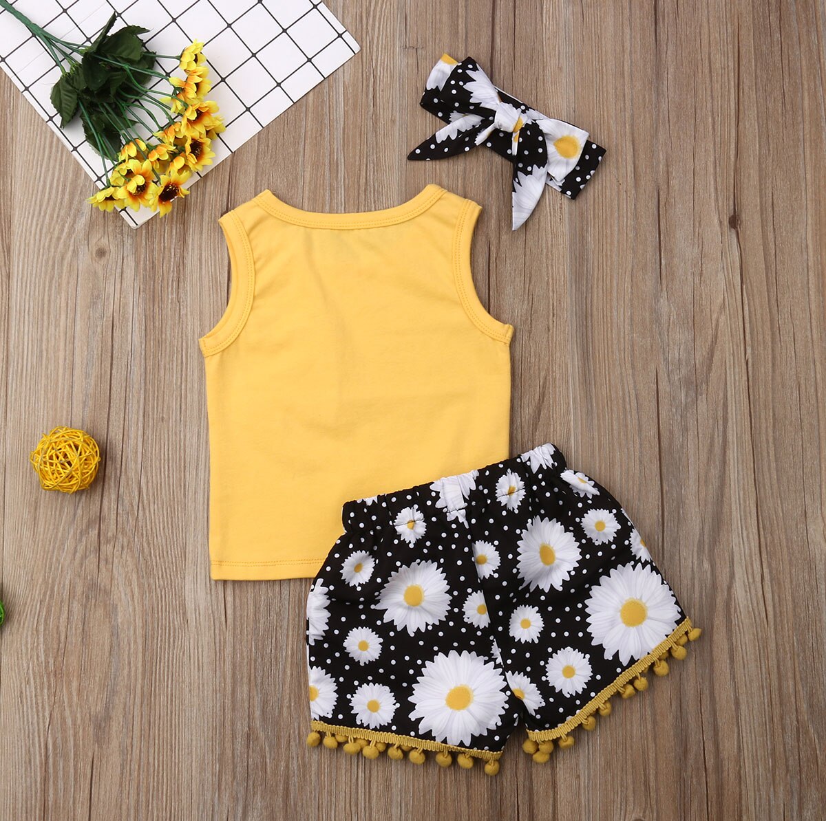 Daisy Print 3pc Set