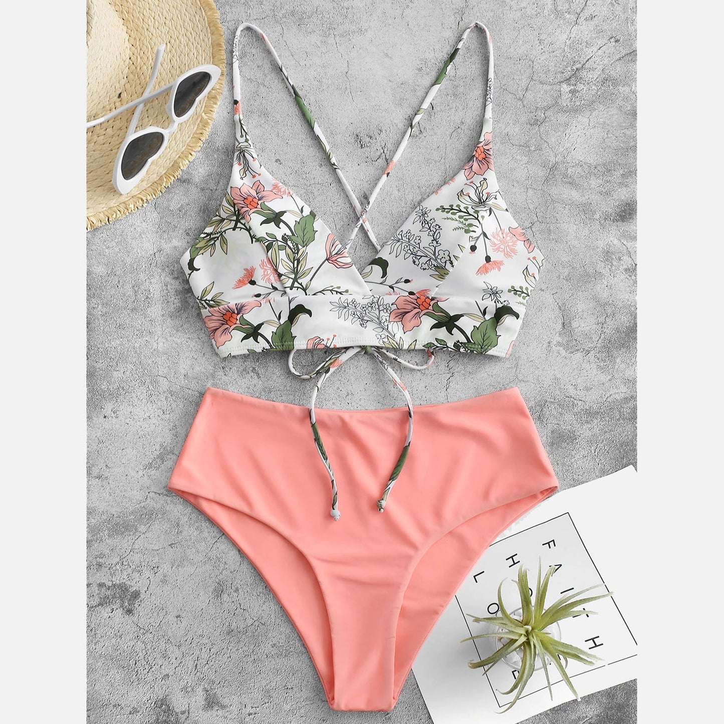 Floral Print Bikini