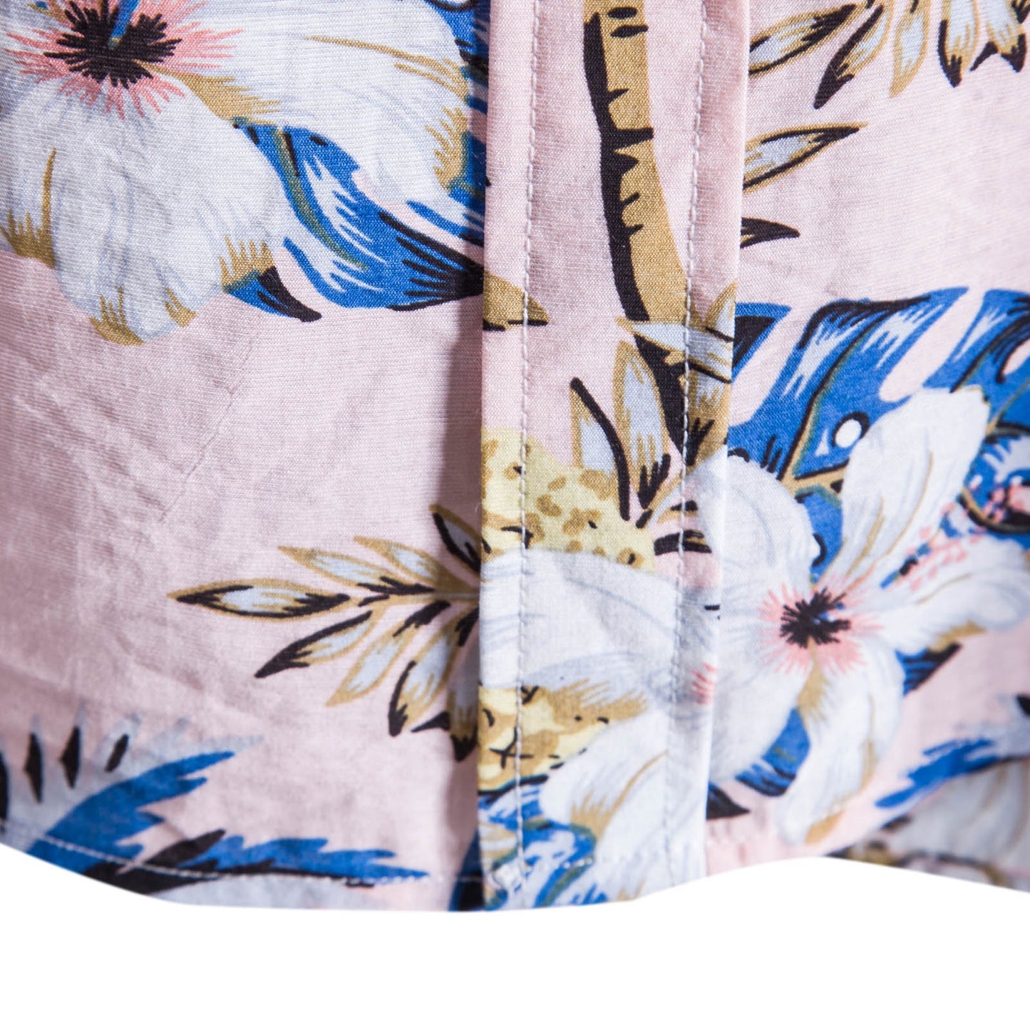 Pink Tropical Short Sleeve Shirt