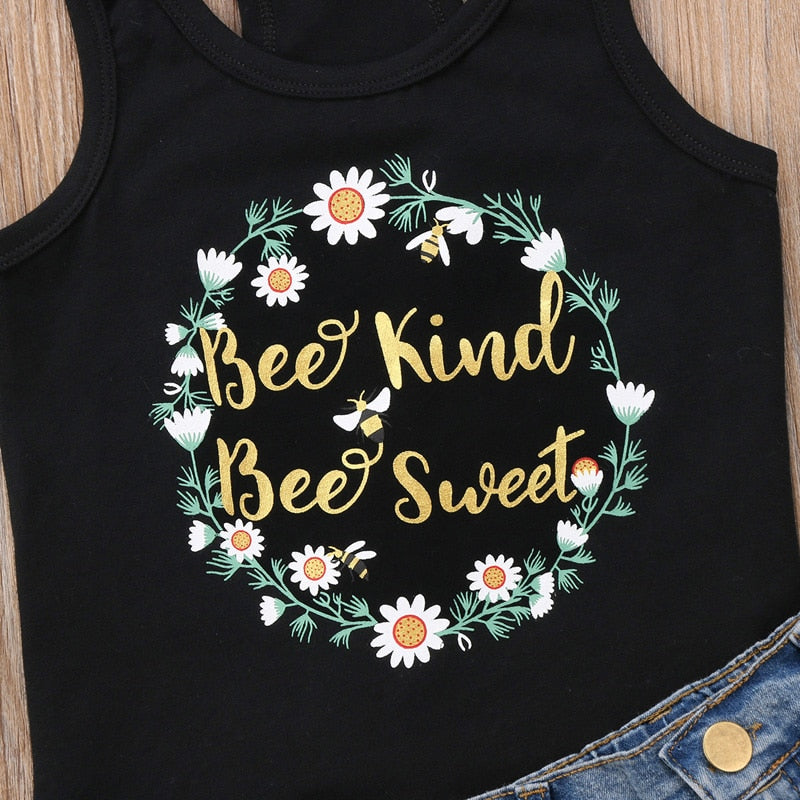 Bee Kind Bee Sweet Top + Shorts