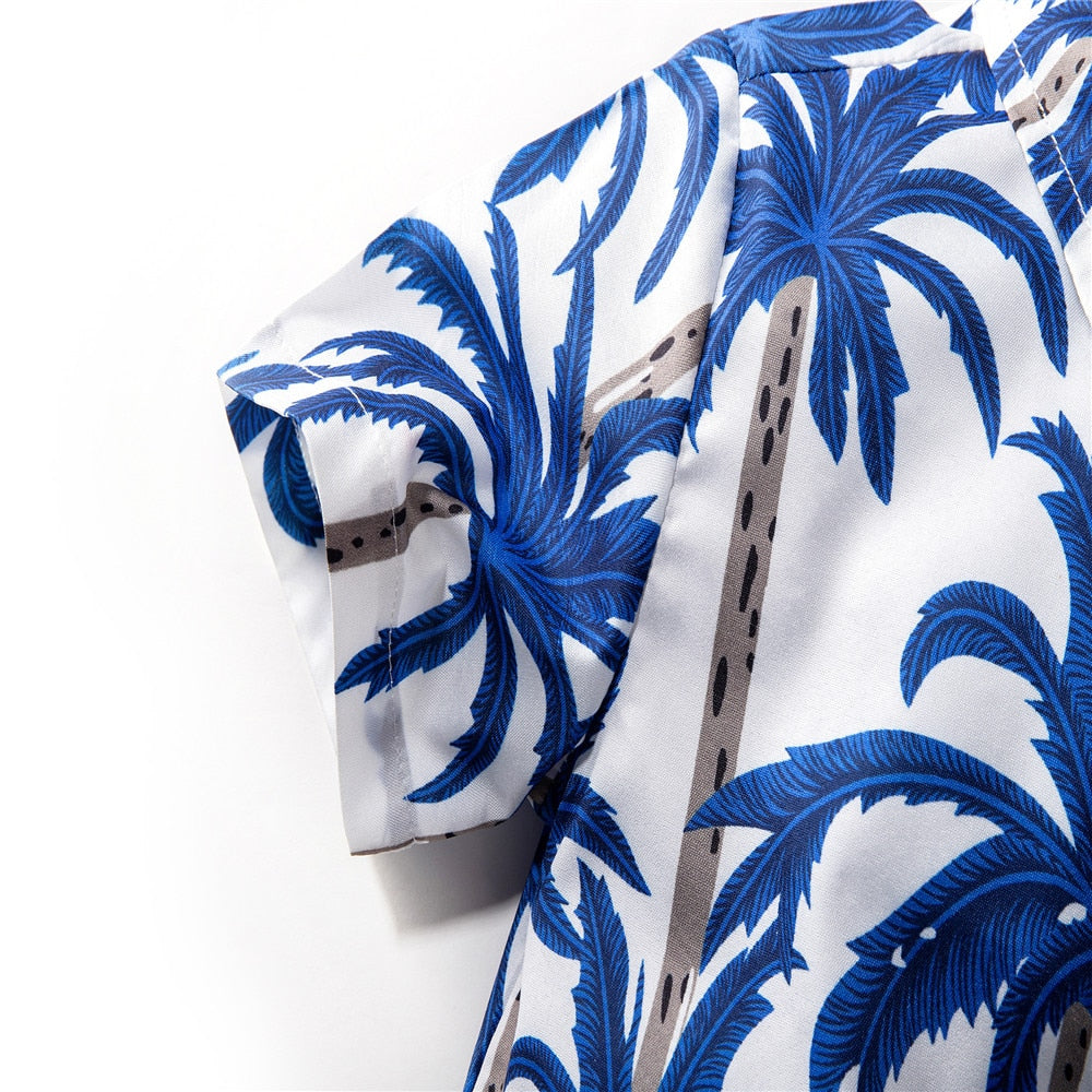 Palms Shirt+Shorts Set