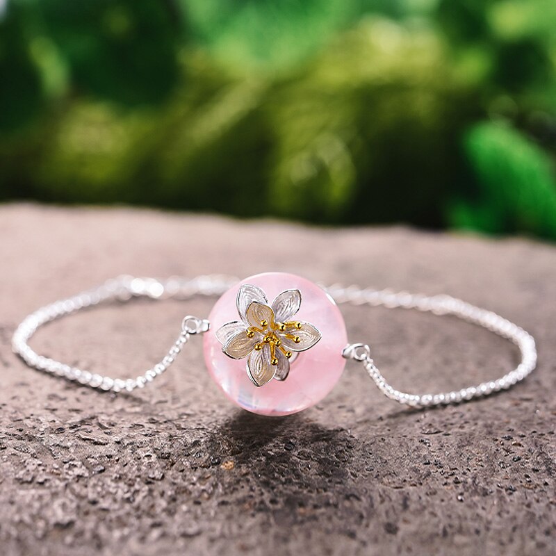 Floating Lotus Bracelet