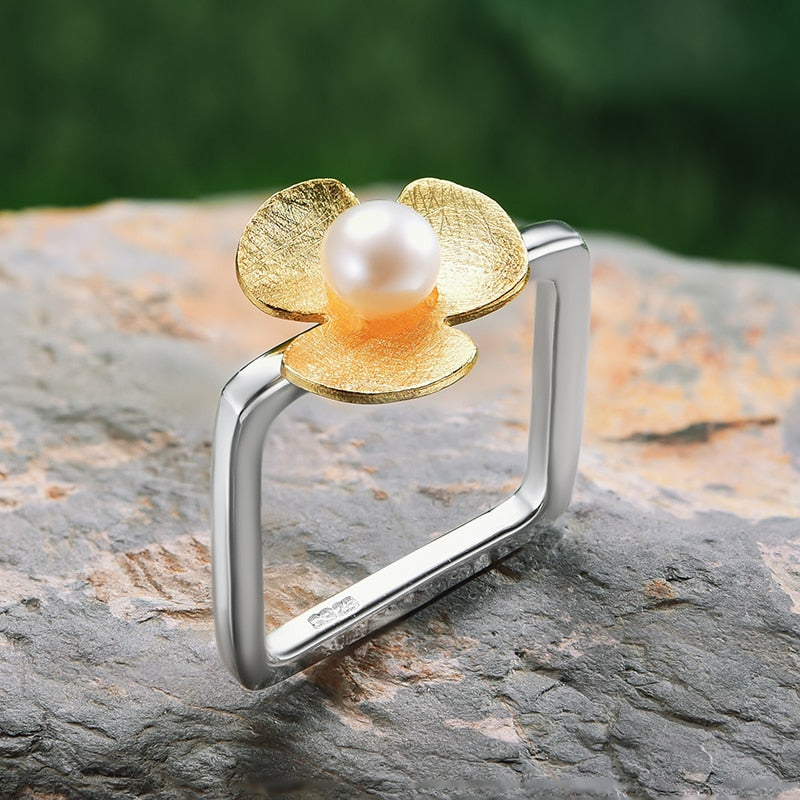 Pearl Clover Jewelry Set