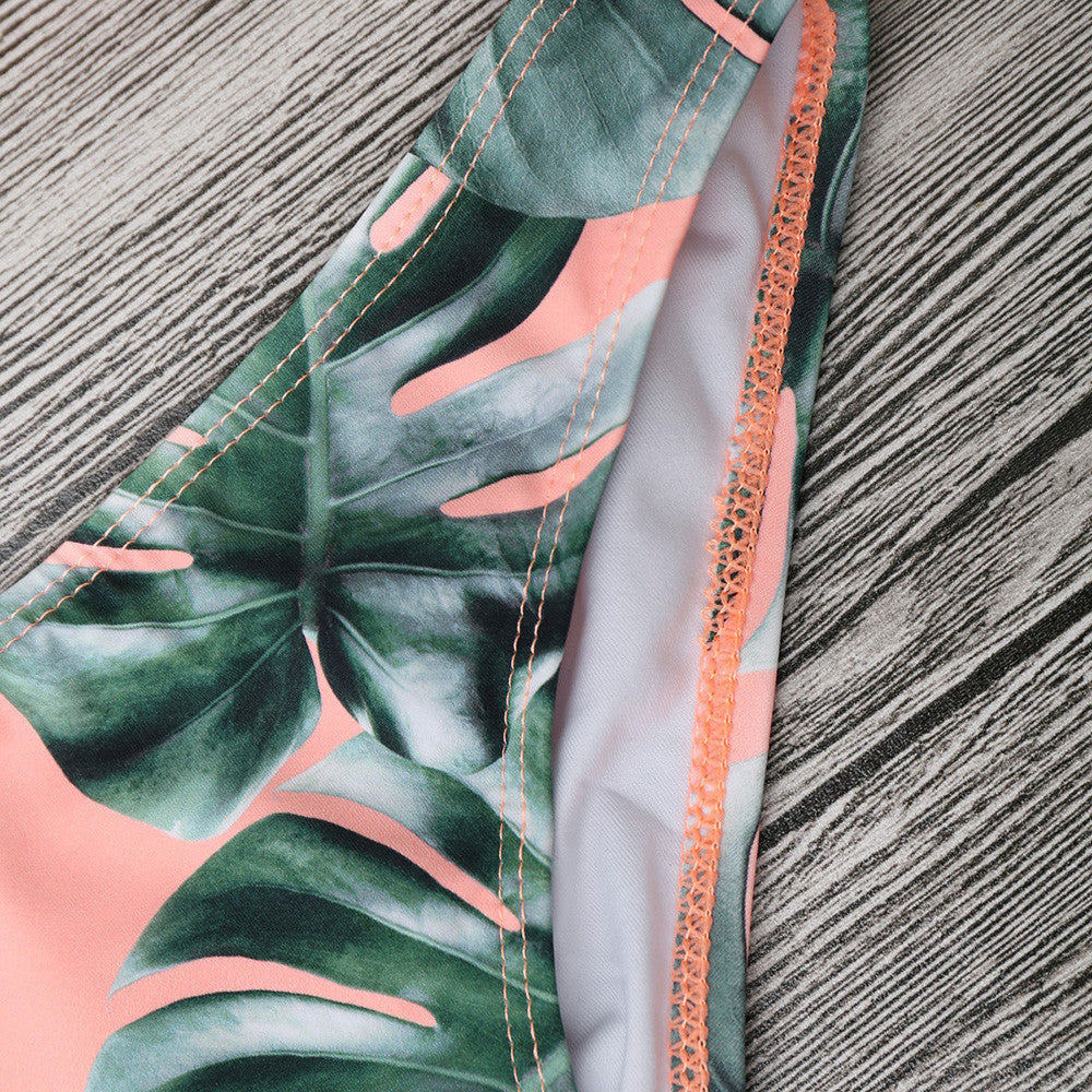 Leaf Print Bikini