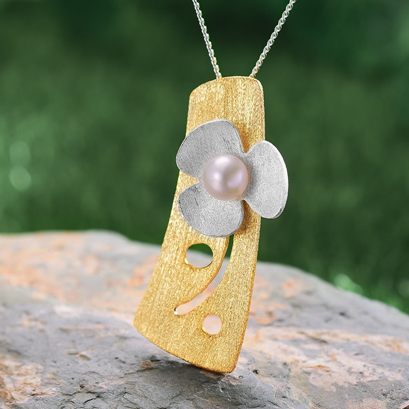 Pearl Clover Jewelry Set