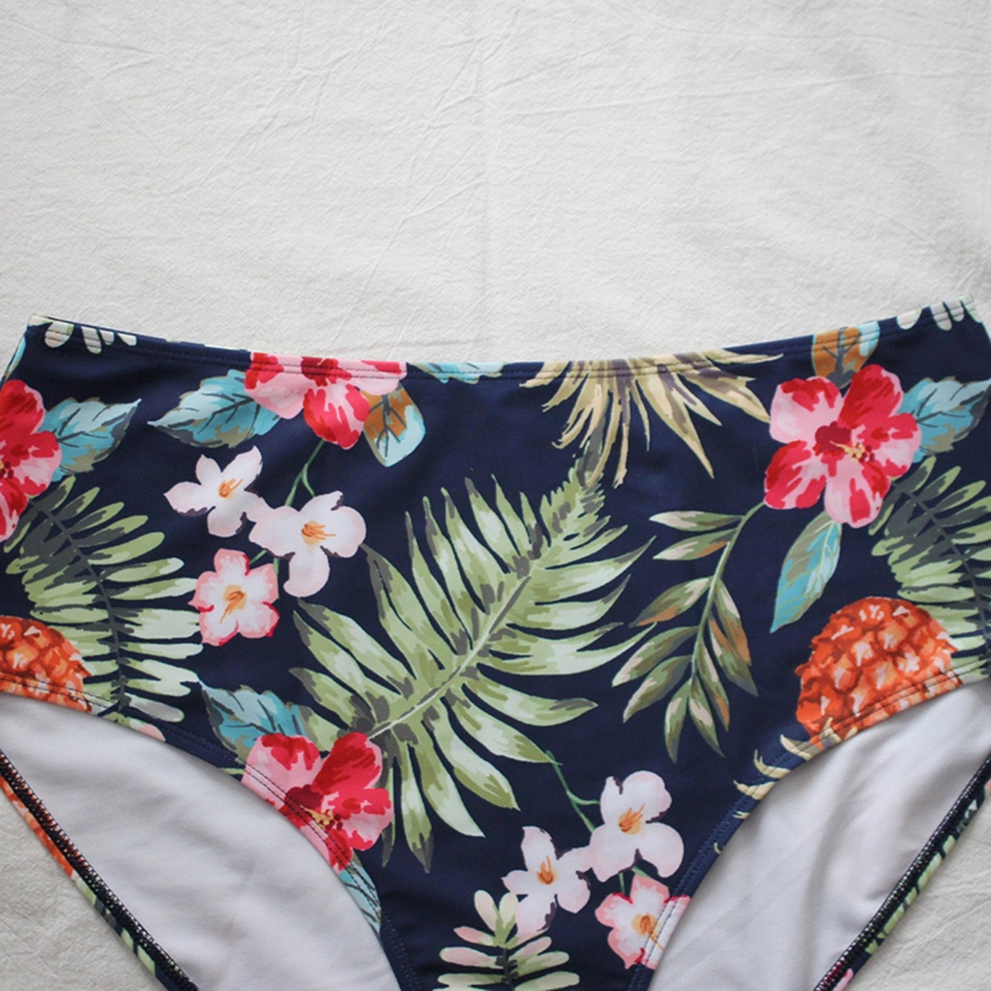 Plus Size Ruffle Top Bikini