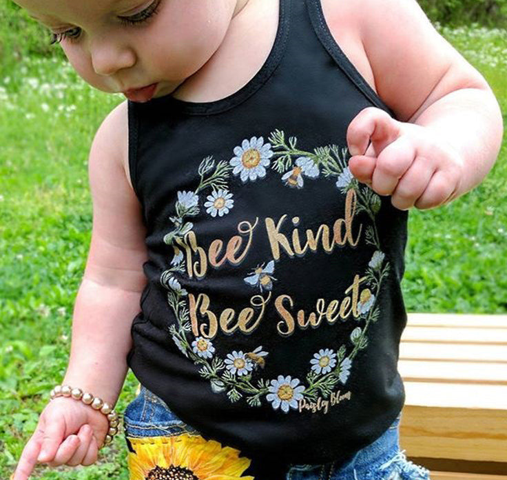Bee Kind Bee Sweet Top + Shorts