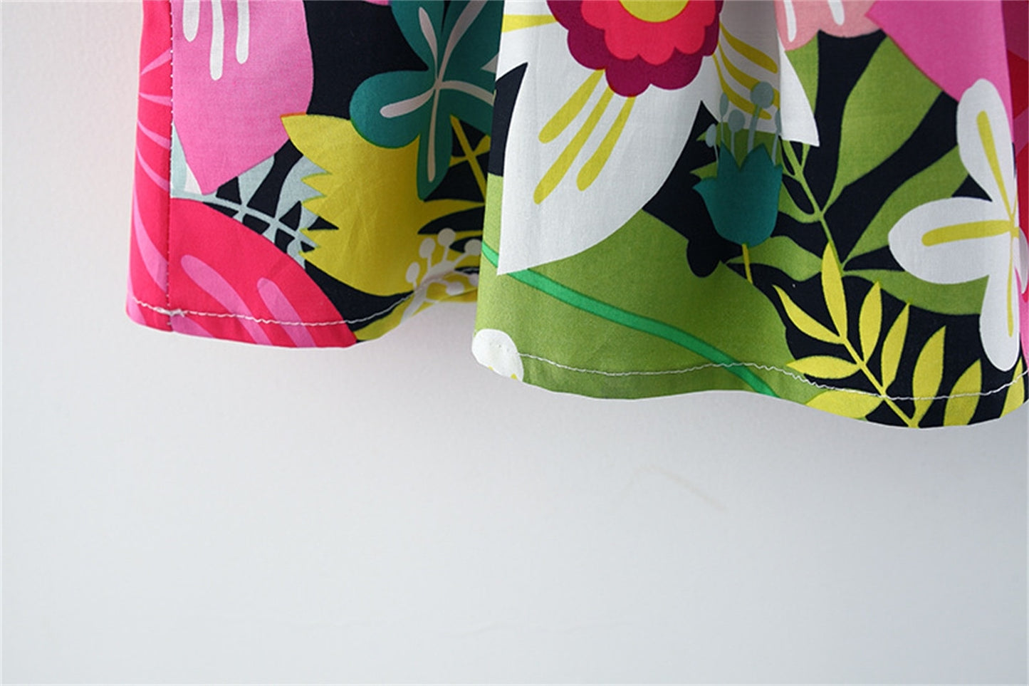 Big Flower Summer Dress+Hat
