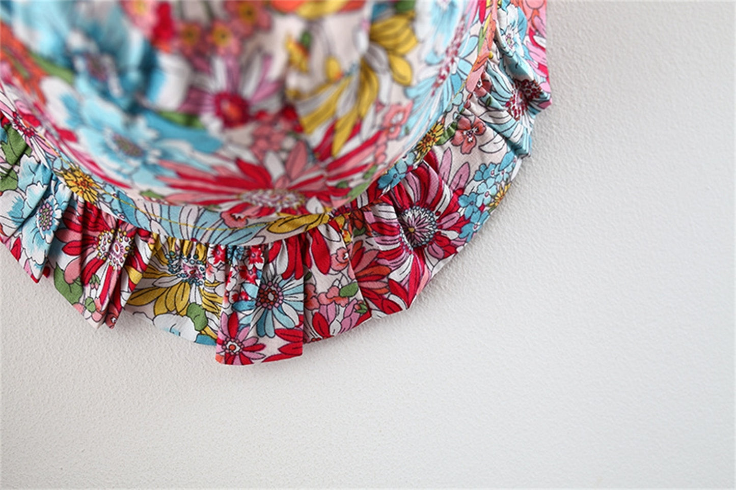 Floral Summer Dress+Hat