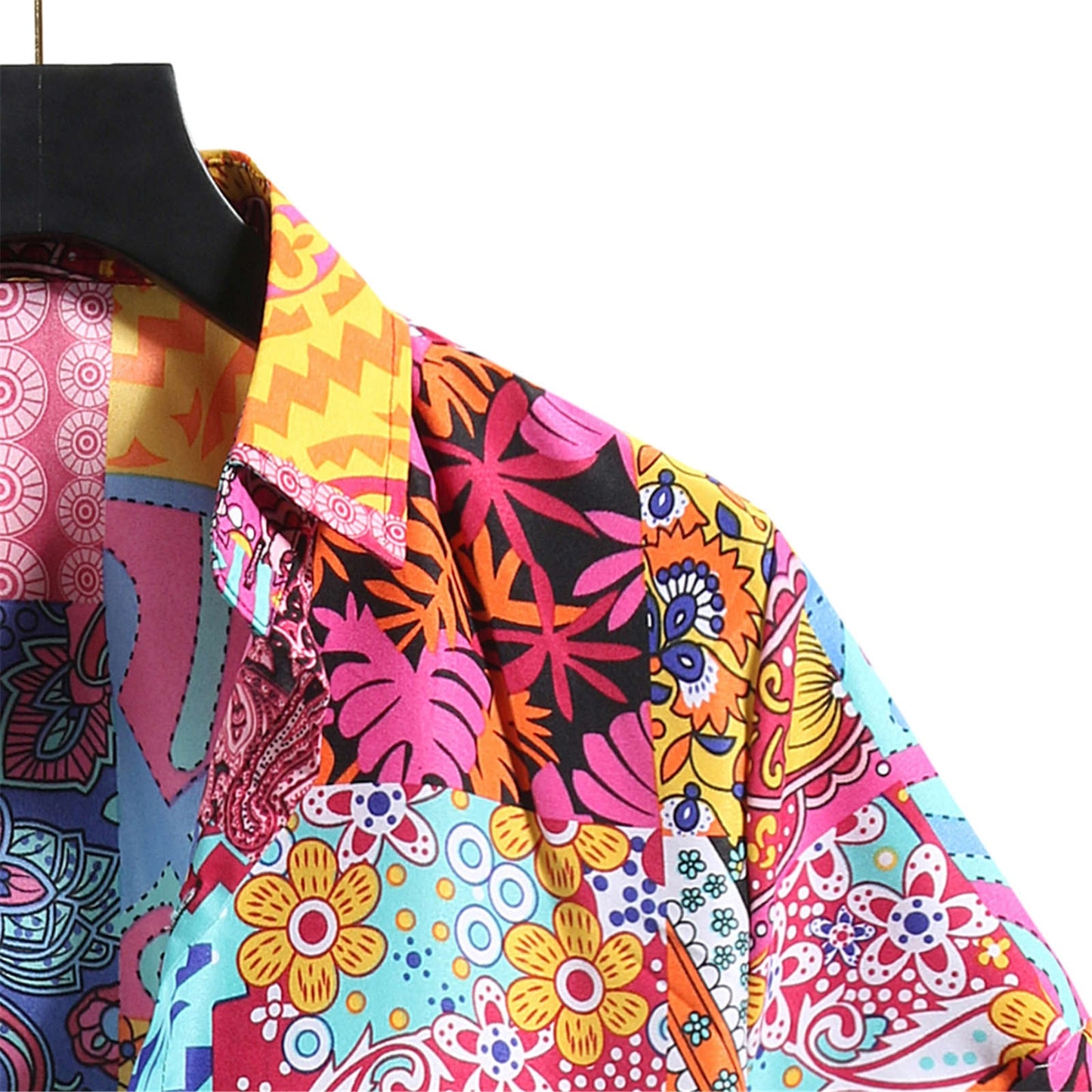 Patchwork Summer Shirt