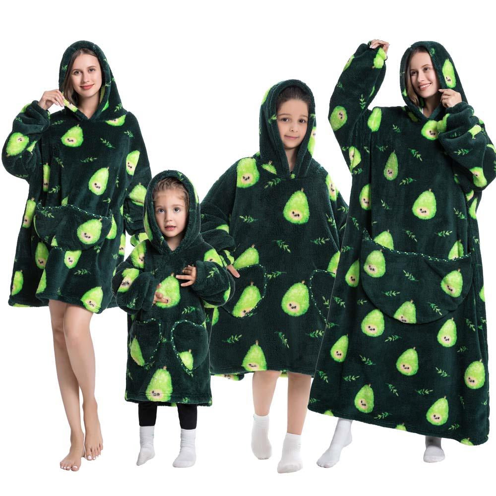 Blanket Hoodie - Pear