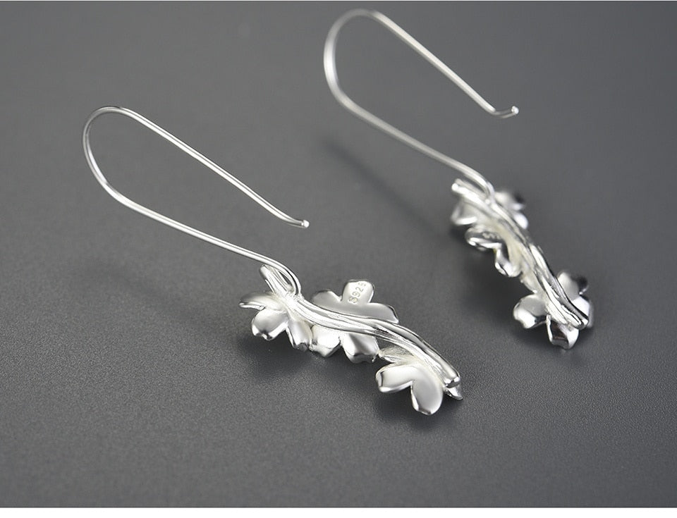 Forget-me-not Flower Drop Earrings