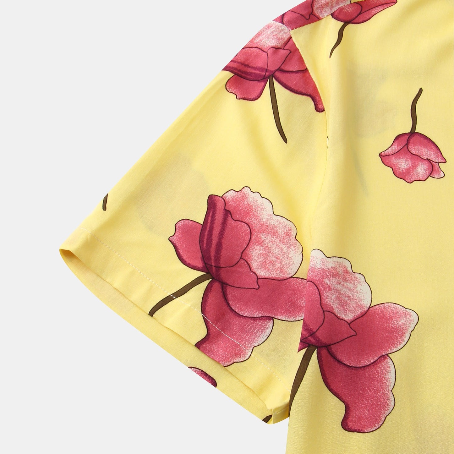 Poppy Soft Yellow Summer Shirt