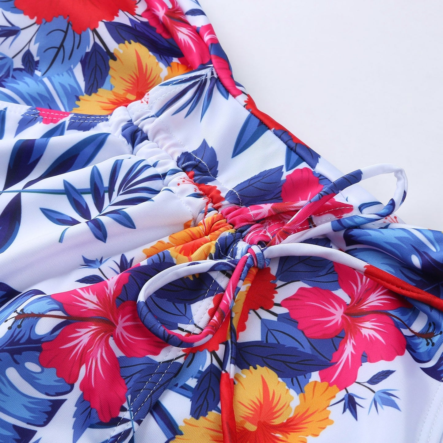 One Piece Floral Swimsuit