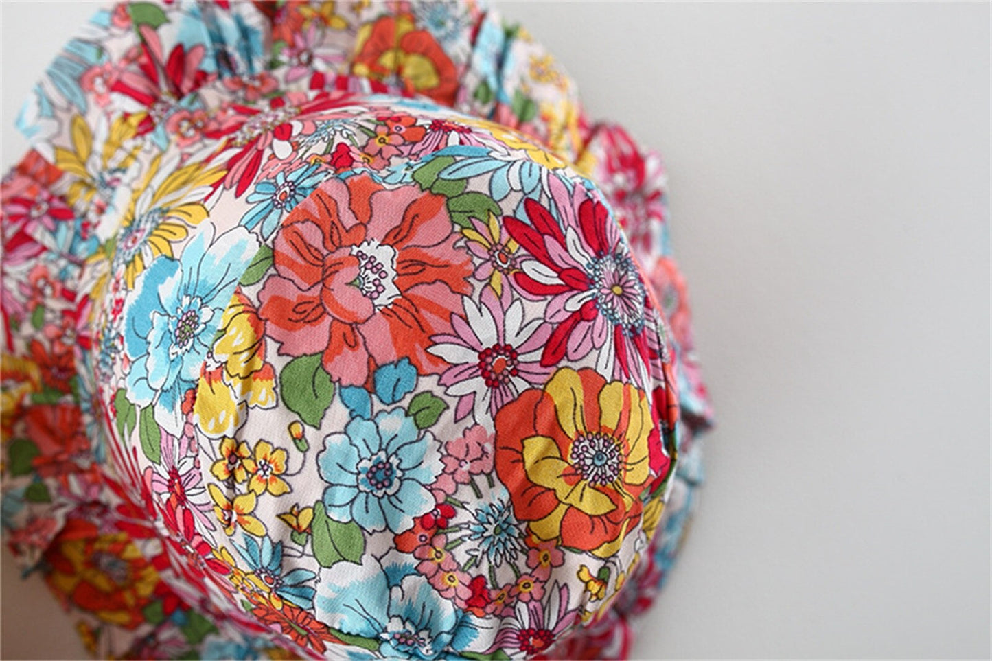 Floral Summer Dress+Hat