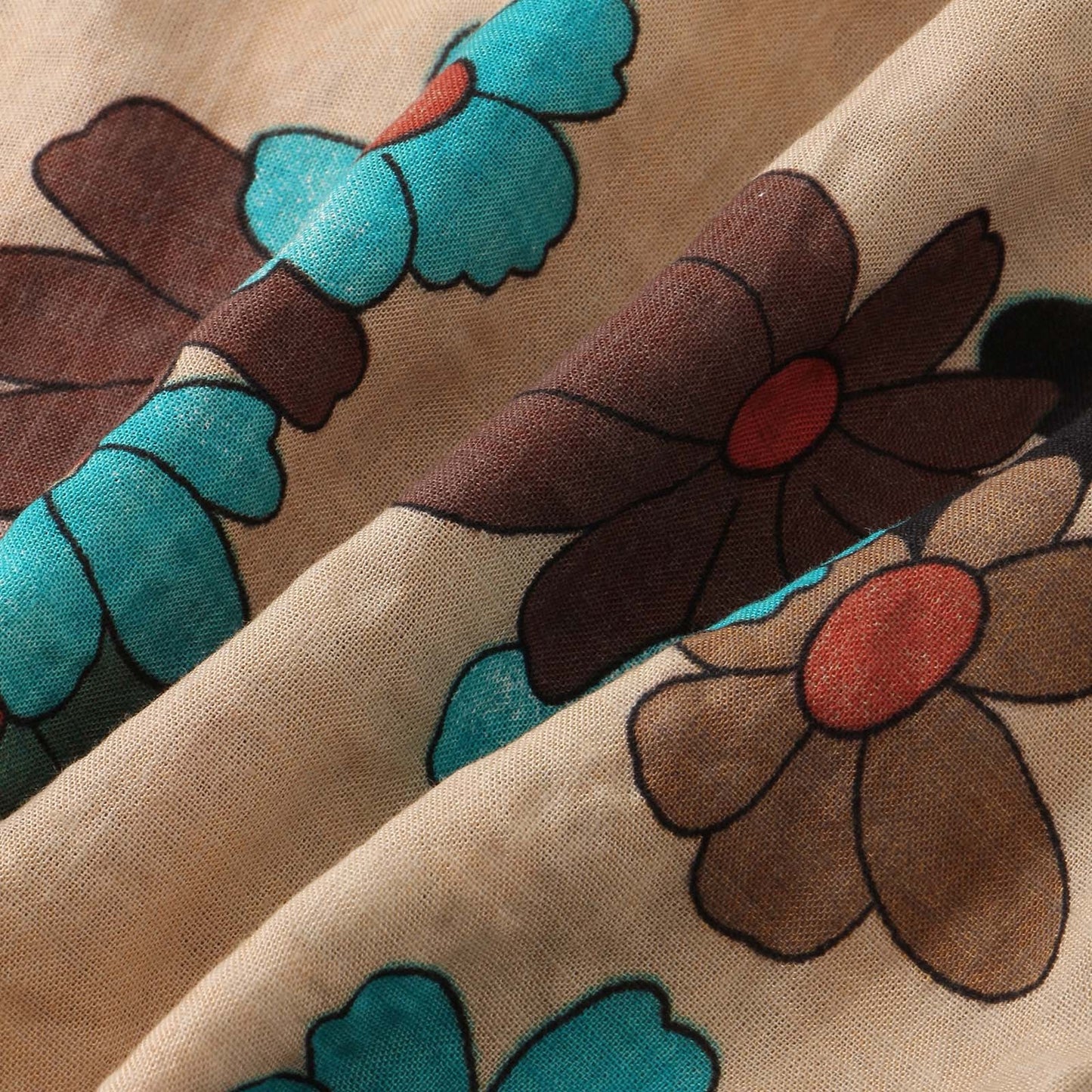 Retro Floral Summer Shirt