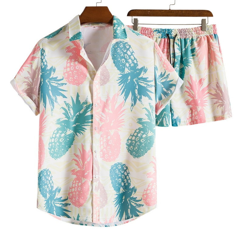 Pineapple Summer Shirt + Shorts