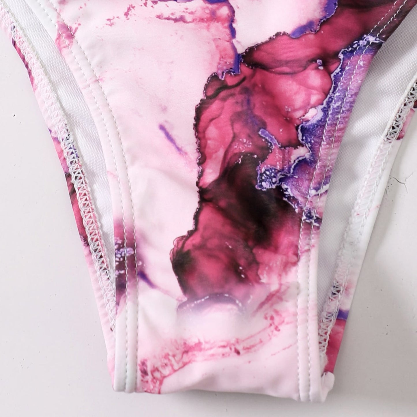 Marble Print Swimsuit