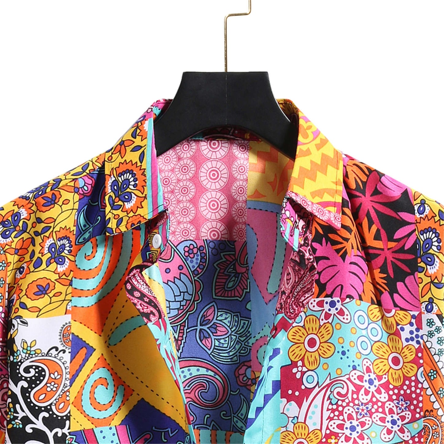 Patchwork Summer Shirt