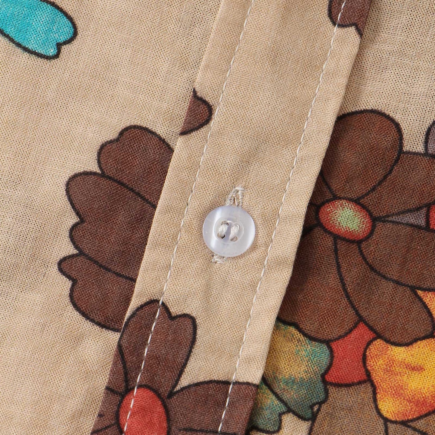 Retro Floral Summer Shirt