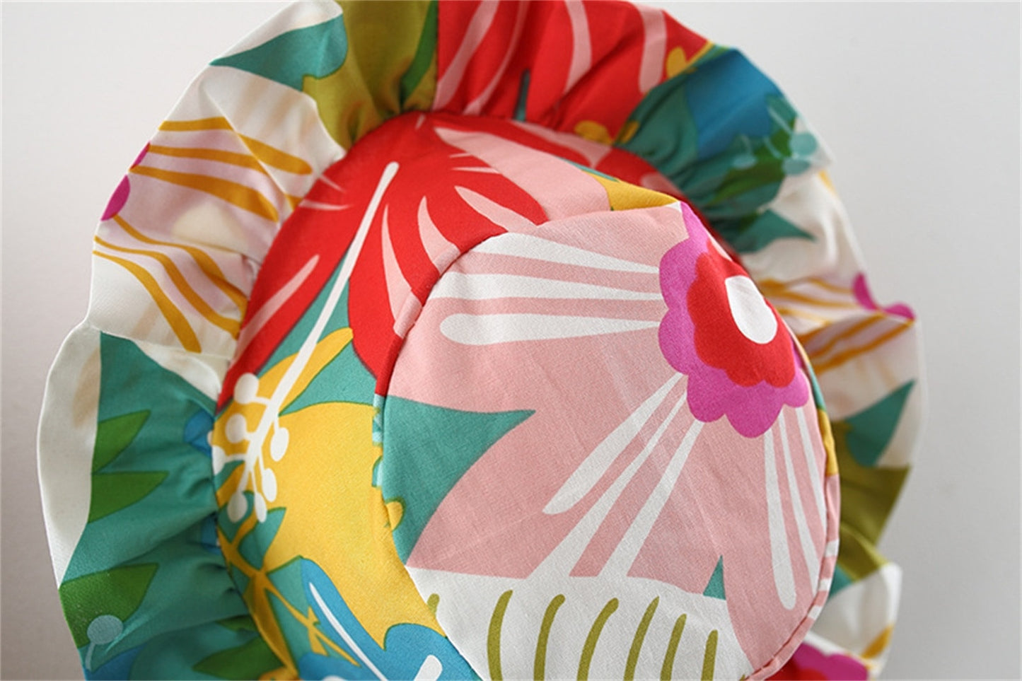 Big Flower Summer Dress+Hat