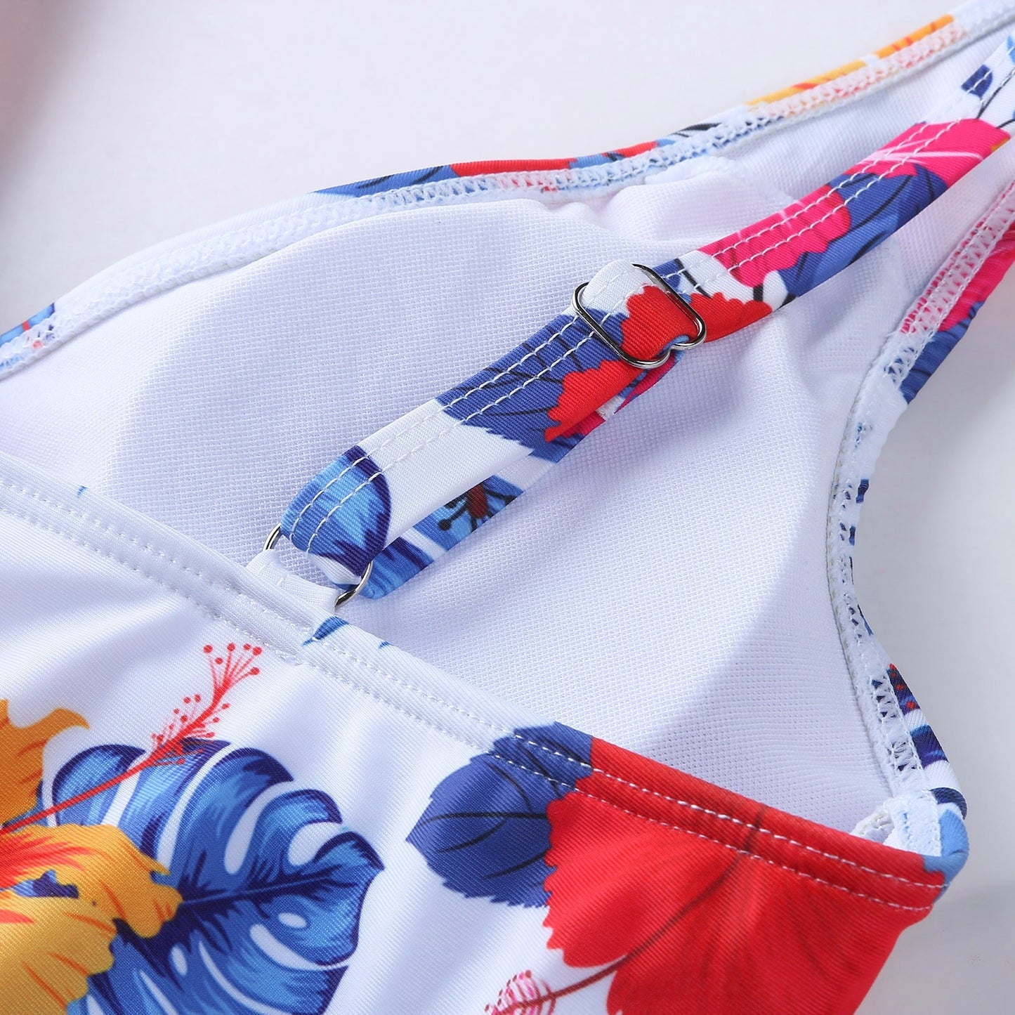 One Piece Floral Swimsuit