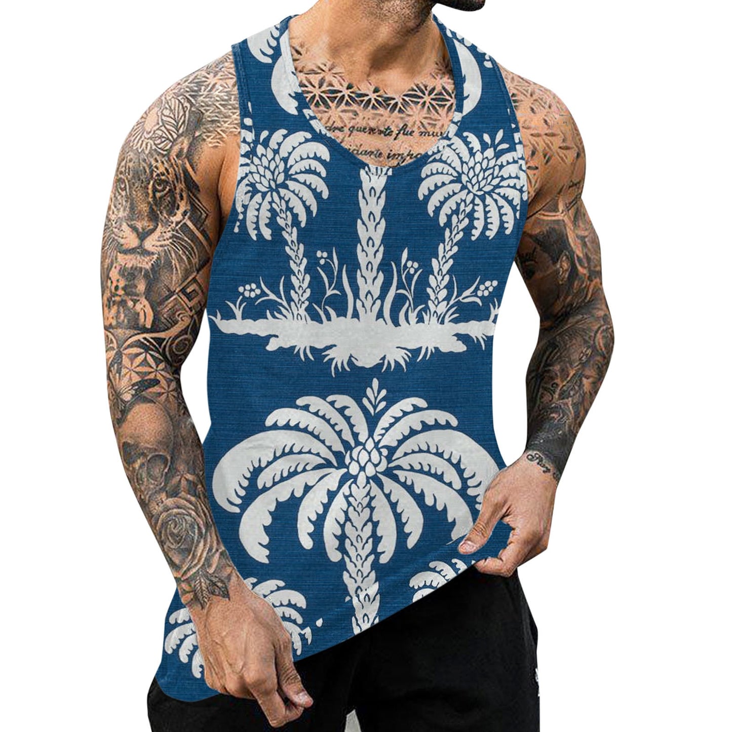 Palm Tree Tank Tops