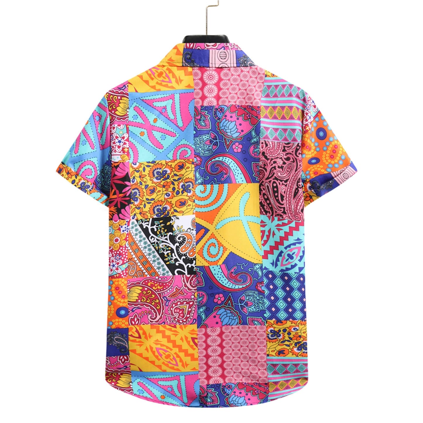 Patchwork Summer Shirt