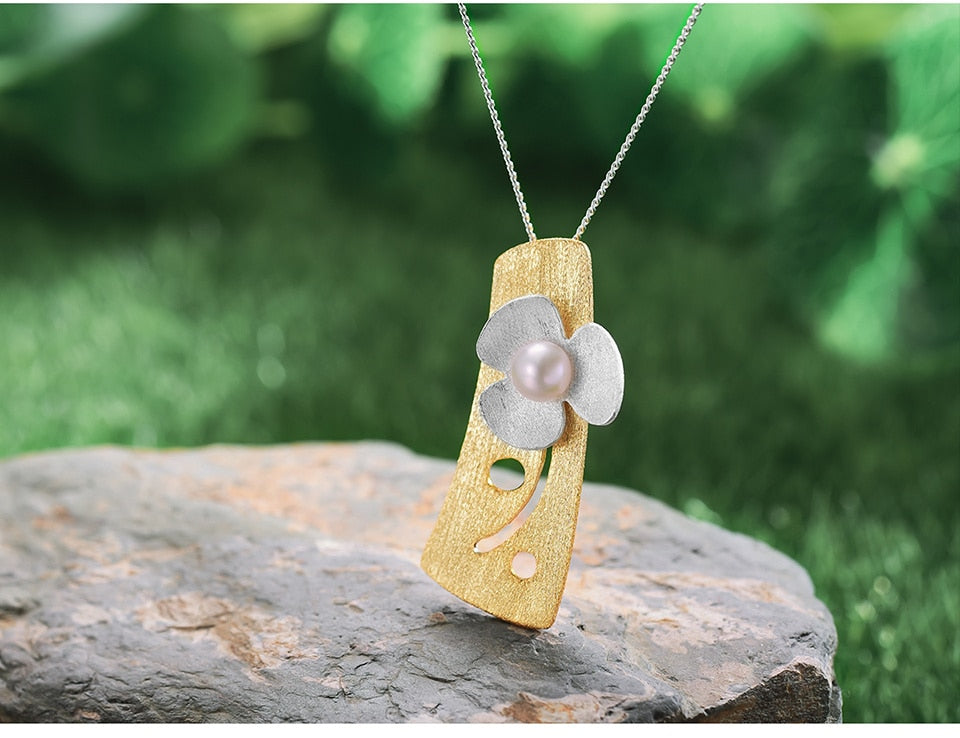 Pearl Clover Jewelry Set