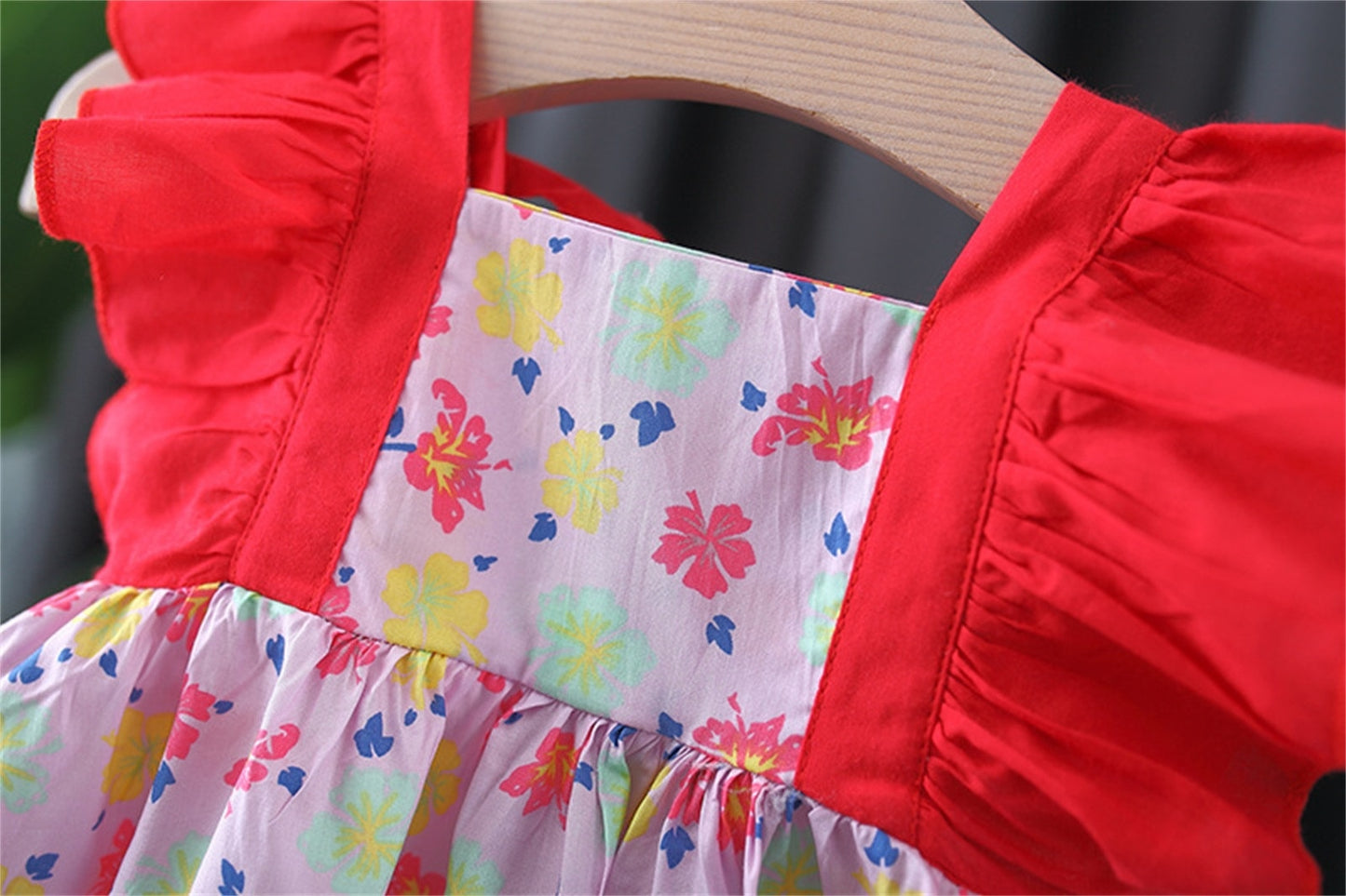 Hibiscus Summer Dress+Hat