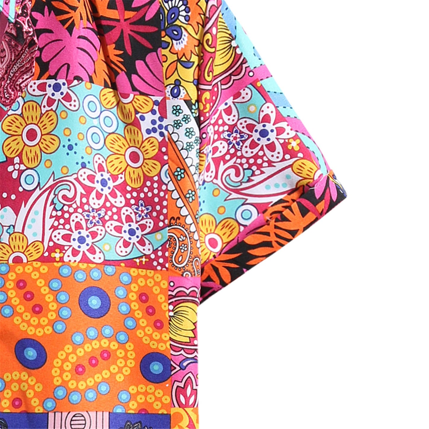 Patchwork Summer Shirt