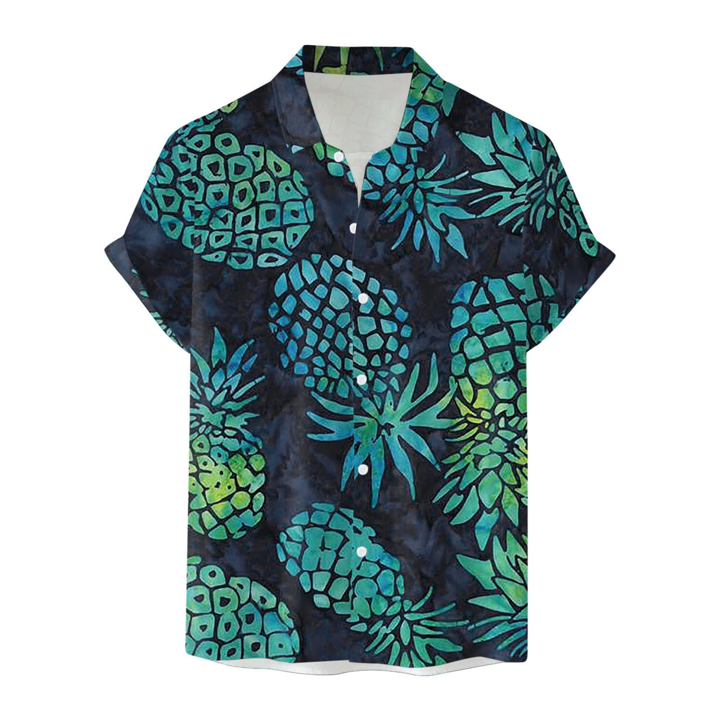 Blue Pineapple Summer Shirt