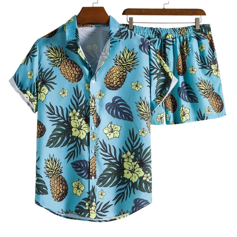 Pineapple Summer Shirt + Shorts