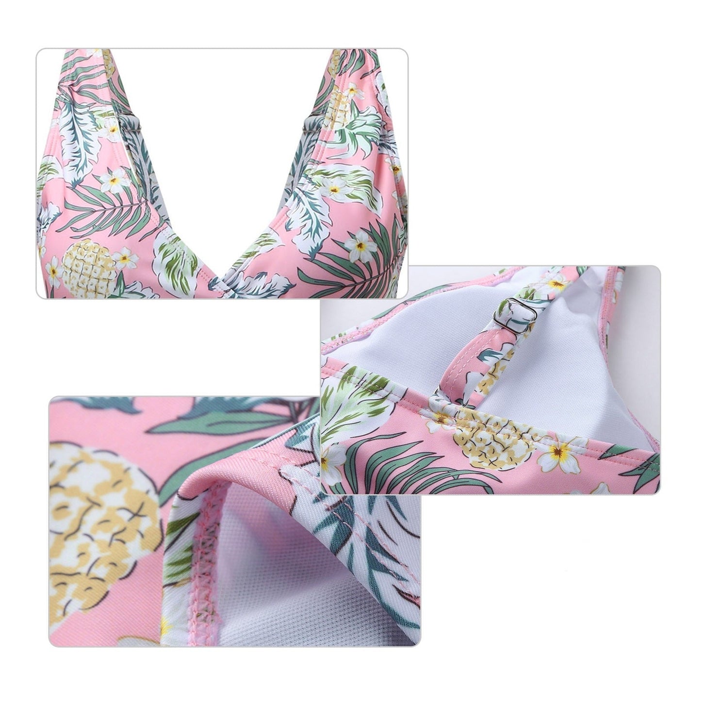 One Piece Floral Swimsuit