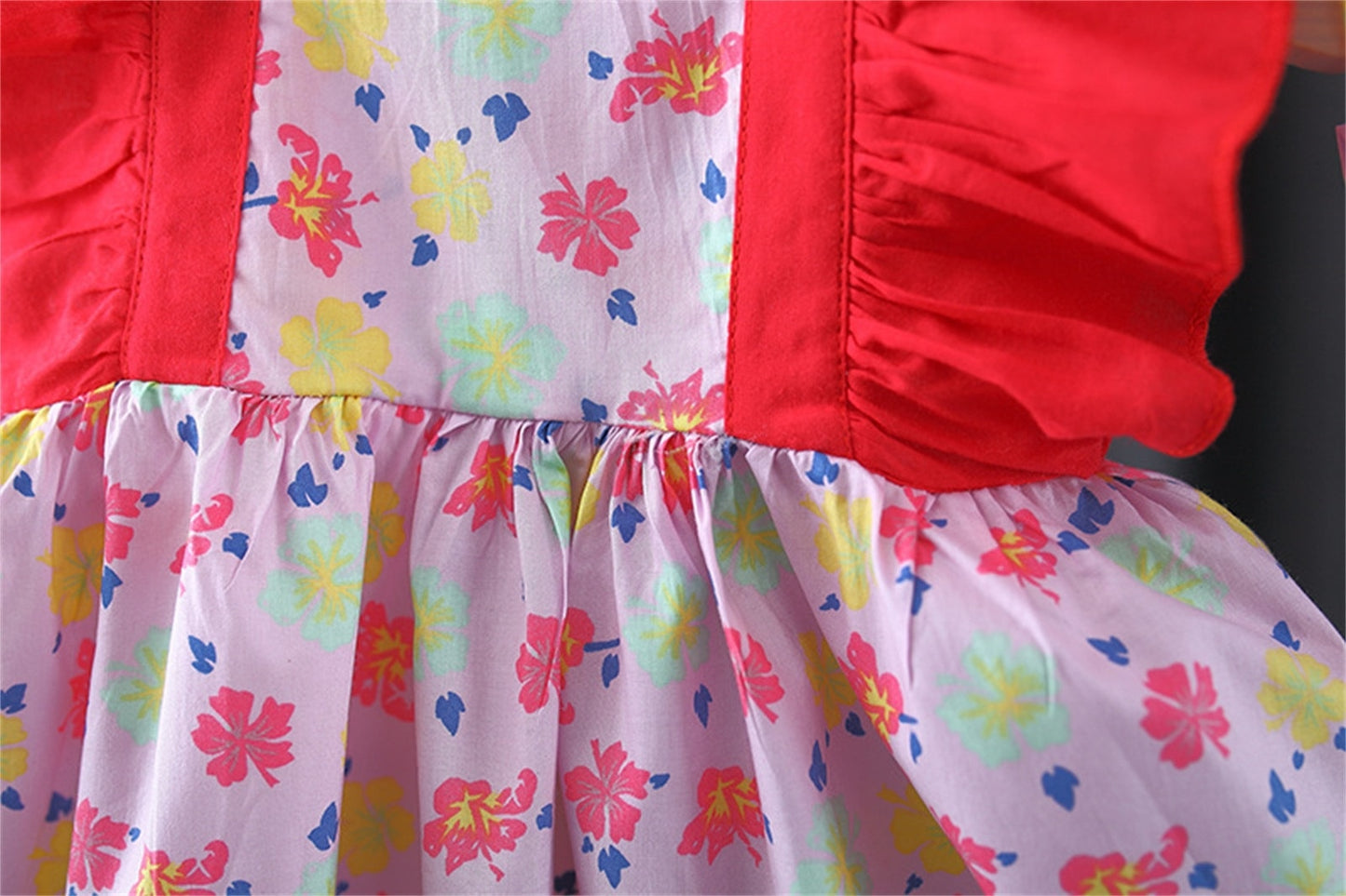 Hibiscus Summer Dress+Hat