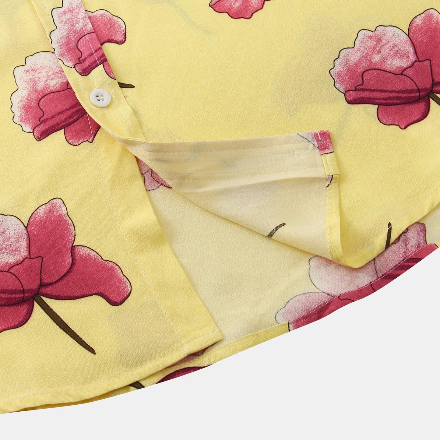 Poppy Soft Yellow Summer Shirt