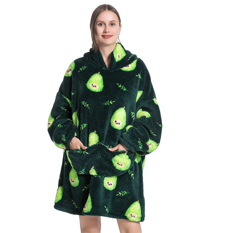 Blanket Hoodie - Pear