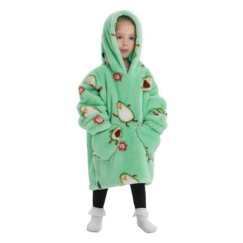 Blanket Hoodie - Avocado