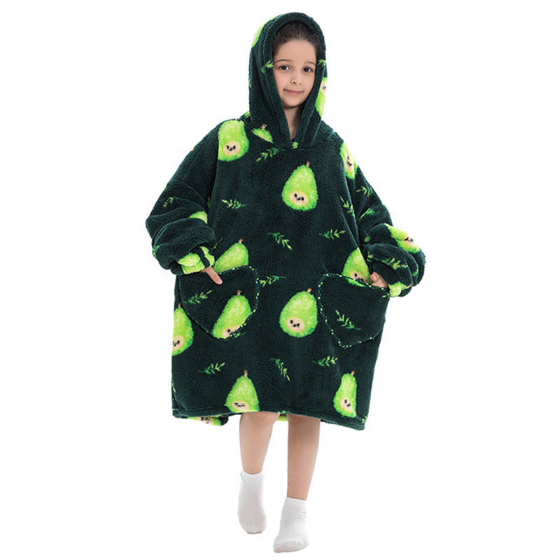 Blanket Hoodie - Pear