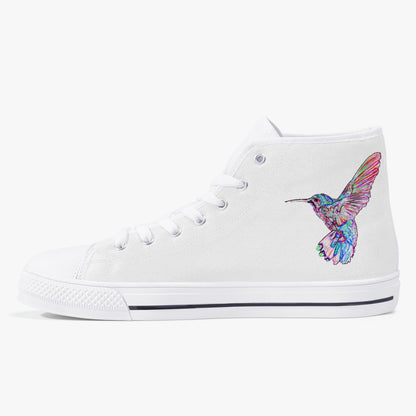 Hummingbird High-Top Canvas Shoes
