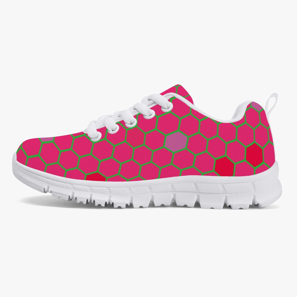 Kids Sneakers - Popping Pink