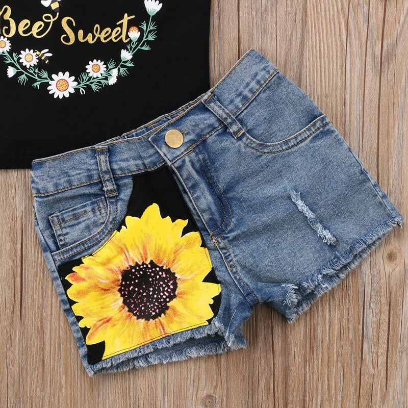 Bee Kind Bee Sweet Top + Shorts