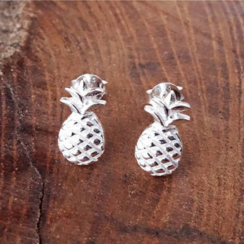 Tiny Pineapple Stud Earrings