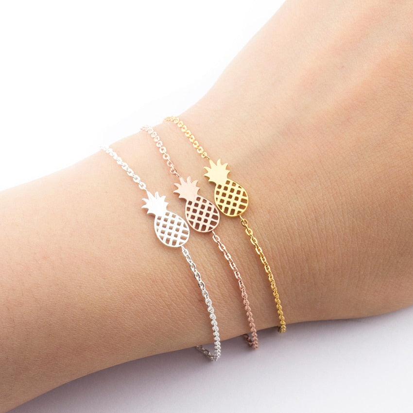 Dainty Pineapple Bracelet