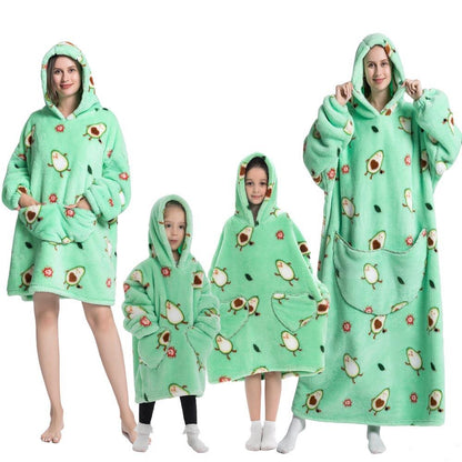 Blanket Hoodie - Avocado