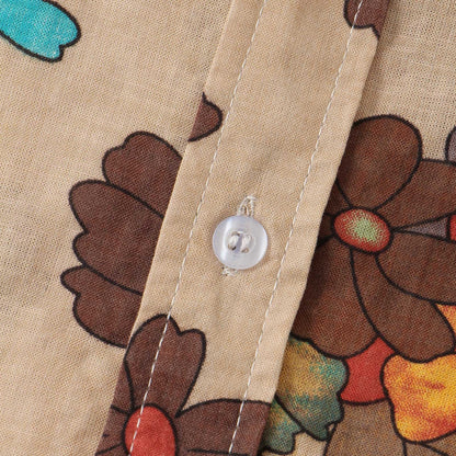 Retro Floral Summer Shirt