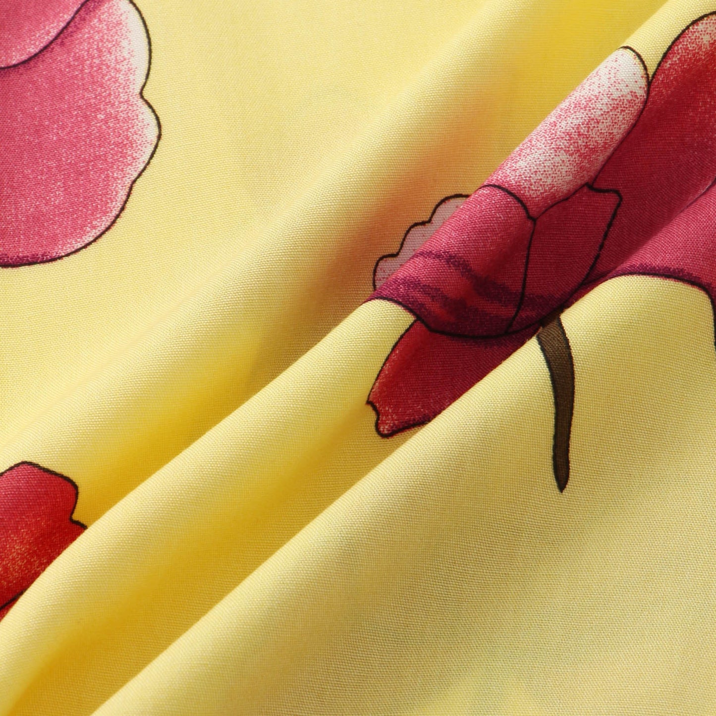 Poppy Soft Yellow Summer Shirt