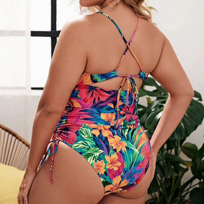 Plus Size One-Piece Swimsuit