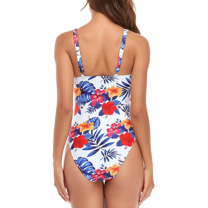 One Piece Floral Swimsuit